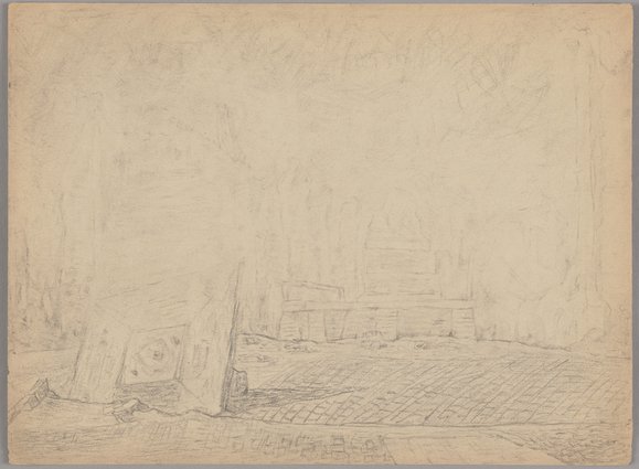 Kolumna Zygmunta w ruinie