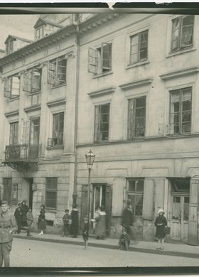 Kamienice przy ulicy Tamka