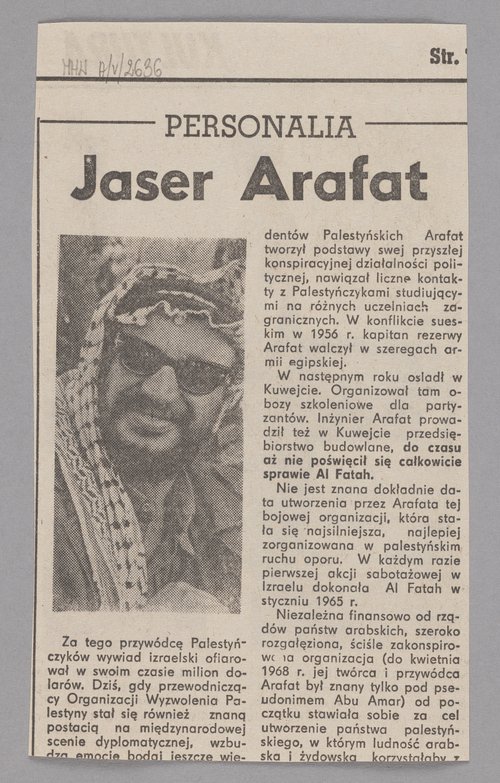 Wycinek z gazety p.t. "Trybuna Ludu" z 18 kwietnia 1974 r. z serii "Kultura" z artykułem o rzeźbie Jerzego Chojnackiego "Syrena - Ogrodnik"