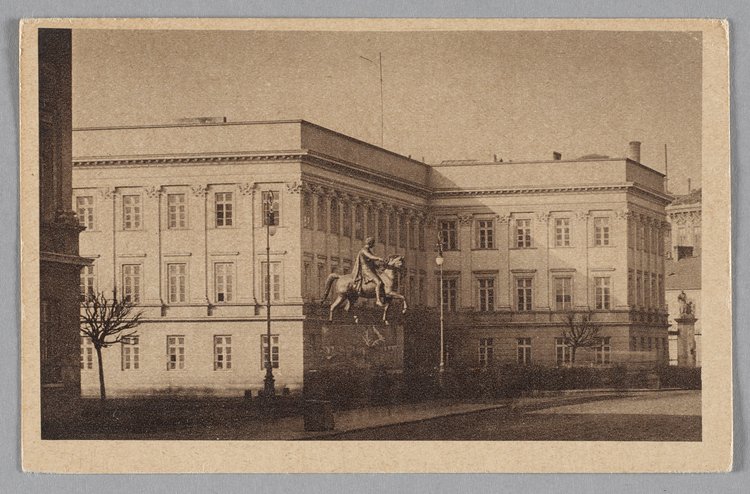 Pomnik księcia Józefa Poniatowskiego na placu Saskim