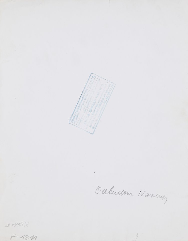 View of the construction site of the Marshal’s Residential District (MDM), Konstytucji Sq., corner of Piękna St.