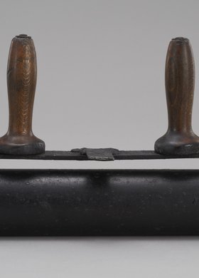 Wałek z dwoma uchwytami do nakładania farby drukarskiej