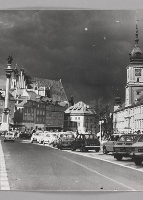 Widok na plac Zamkowy