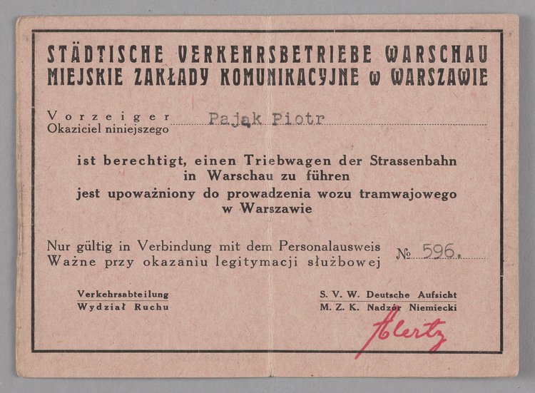 Führerschein / Prawo jazdy Piotra Pająka