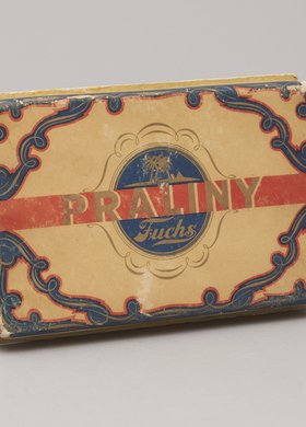 Pudełko po pralinach firmy Fuchs