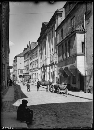 Widok ulicy Jezuickiej na Starym Mieście