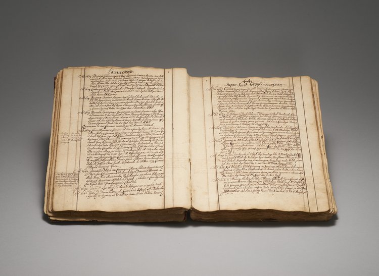 Tabula Censum-Księga ze sprawami ekonomicznymi Warszawskich Ojców Augustianów p.w. św. Marcina