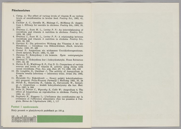 Broszura informacyjna leku Kokcidowit