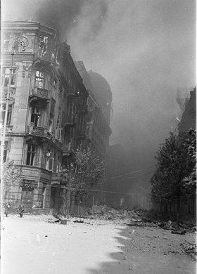 Pożary kamienic przy ulicy Jasnej