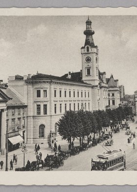 Kościół św. Andrzeja i Ratusz na placu Teatralnym