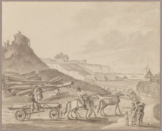 Widok Żoliborza od strony Nowego Miasta