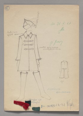 Projekt kostiumu Budionny z kolekcji Kozak Look