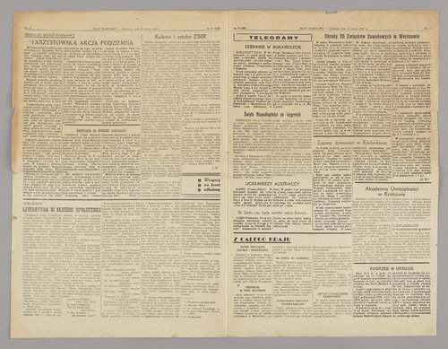 Gazeta Życie Warszawy. Pismo codzienne, R. 2, Nr 77 z 18 marca 1945 r.