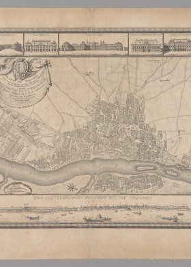 Plan de Varsovie (...) (Plan Warszawy), skala ok. 1:17 500