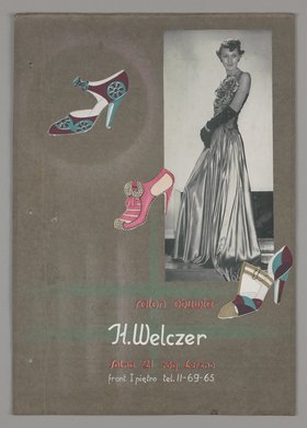 Reklama Salonu Obuwia H. Welczera w Warszawie