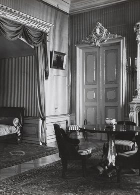 Pokój sypialny w Muzeum Pałacu Króla Jana III Sobieskiego w Wilanowie