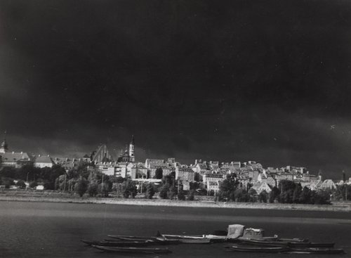 Panorama Starego Miasta widziana z praskiego brzegu