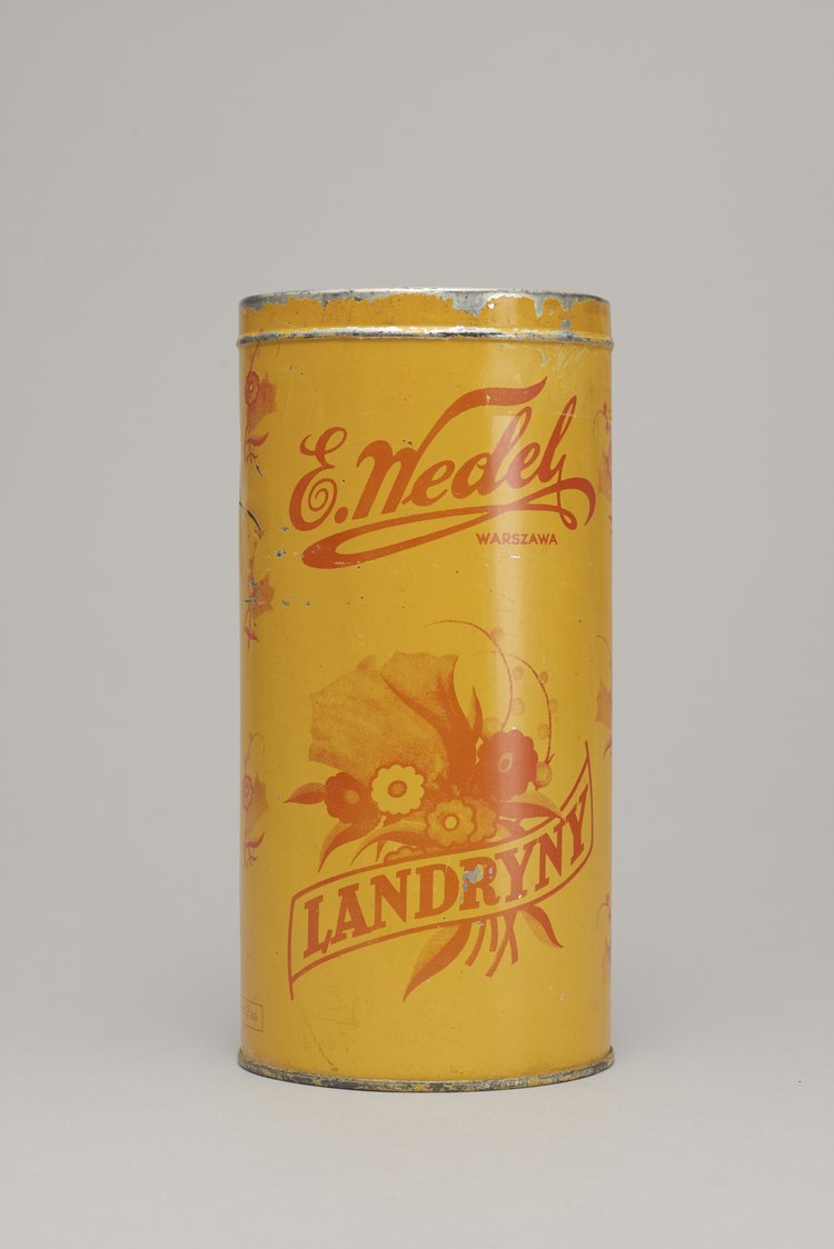 Puszka po landrynach firmy Wedel