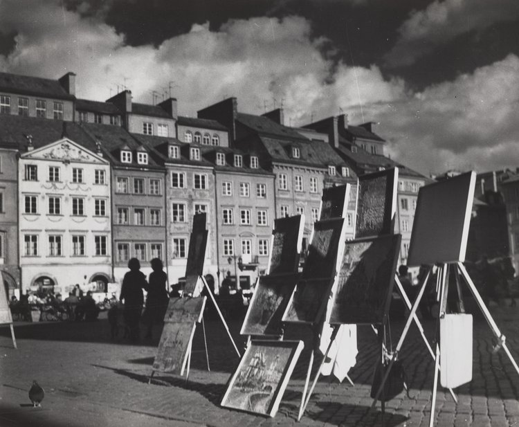 "Galeria obrazów" na Rynku Starego Miasta