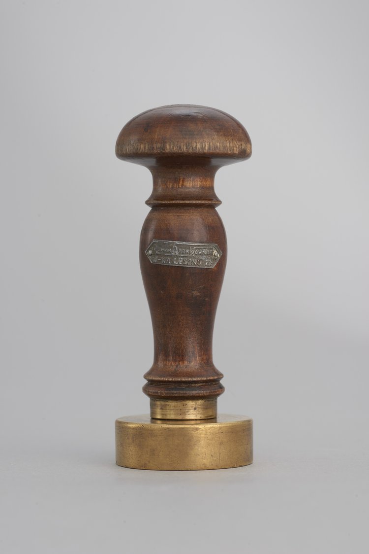 Tłok pieczętny Zarządu Miejskiego w Warszawie