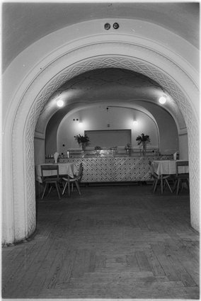 Wnętrze Domu Rzemiosła przy ulicy Miodowej, wnętrze