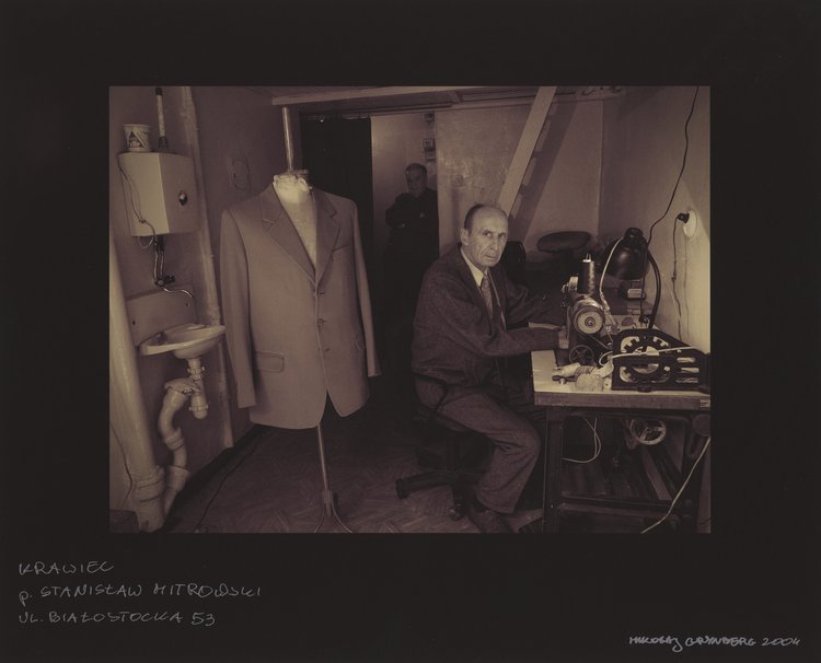 "Krawiec p. Stanisław Mitrowski, ul. Białostocka 53"