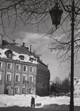 Rynek Nowego Miasta zimą
