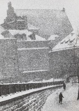 View of the Old Town in winter