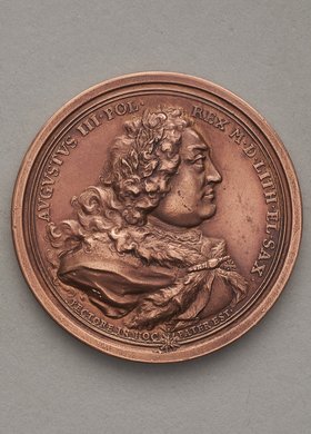August III. Medal koronacyjny
