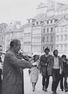 Street orchestra in the Old Town Market Square
