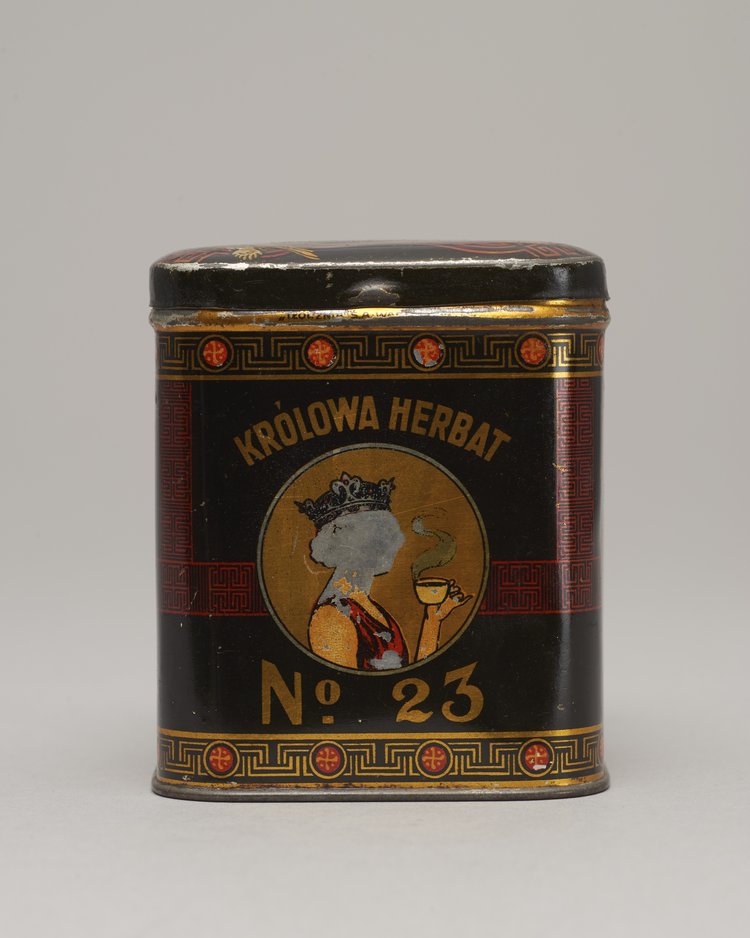 Pudełko po herbacie "z Kopernikiem"