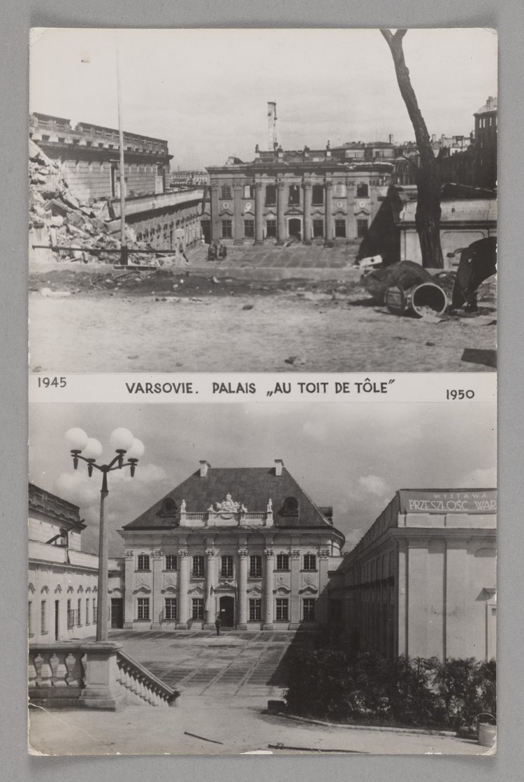 Pałac Pod Blachą 1945-1950