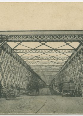 Wjazd na most Aleksandryjski (Kierbedzia)