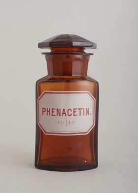 Słoik apteczny po fenacetynie