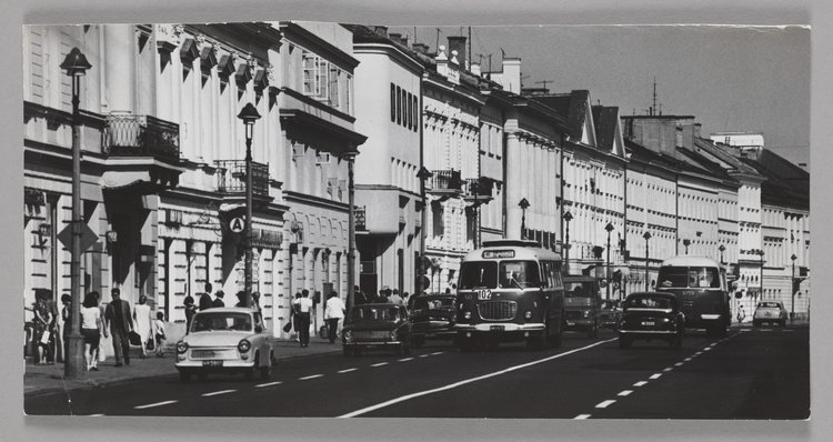 Perspektywa ulicy Nowy Świat