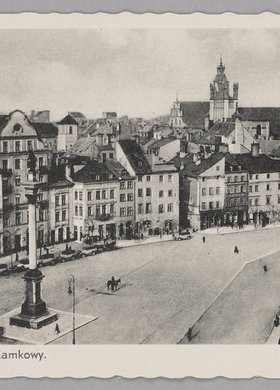 Panorama placu Zamkowego