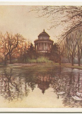 Sadzawka i wodozbiór w Ogrodzie Saskim