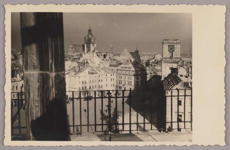 Panorama placu Zamkowego