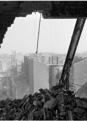 Panorama ruin Śródmieścia