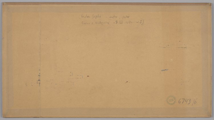 Pawilon handlowy Cepelii, wnętrze, parter, projekt