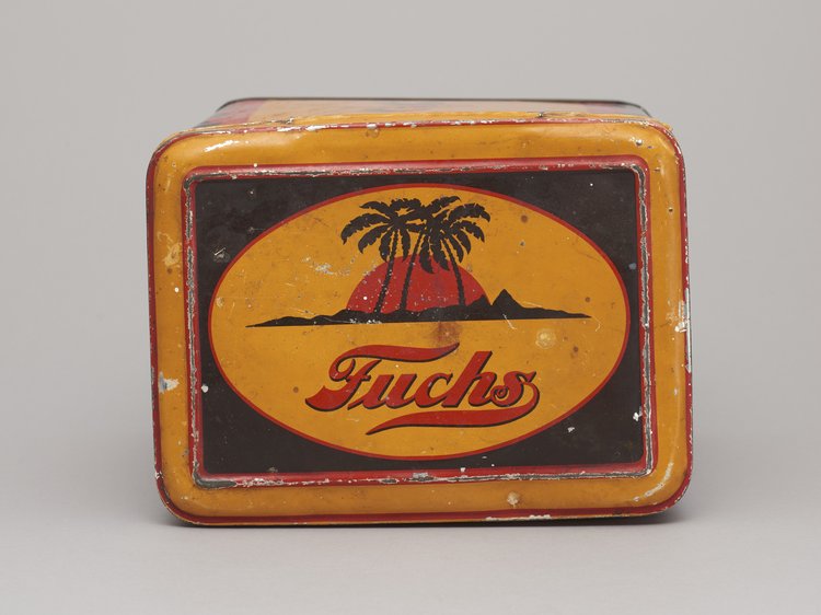 Pudło po herbacie firmy Fuchs