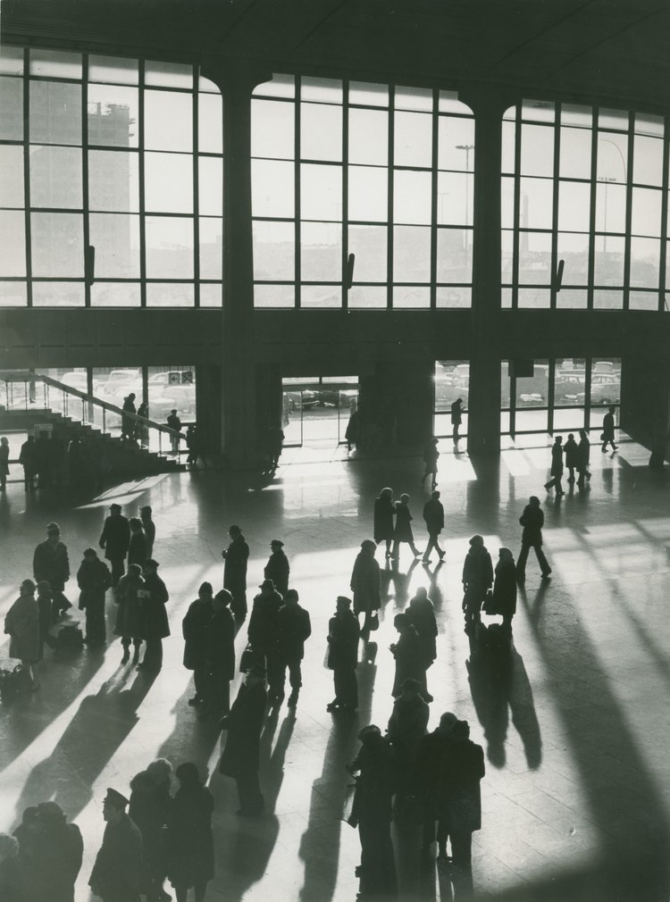 Widok hali głównej Dworca Centralnego