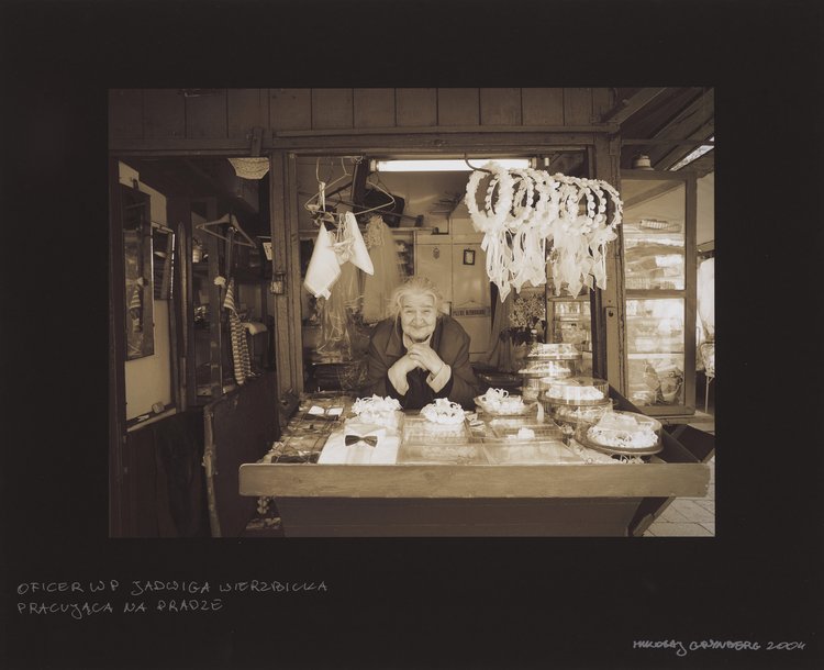 "Oficer WP Jadwiga Wierzbicka pracująca na Pradze"