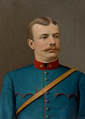 Portret podporucznika armii austro-węgierskiej