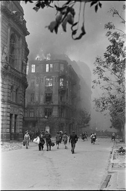 Pożary kamienic przy ulicy Jasnej