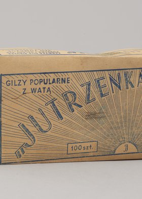 Pudełko tekturowe z gilzami Jutrzenka