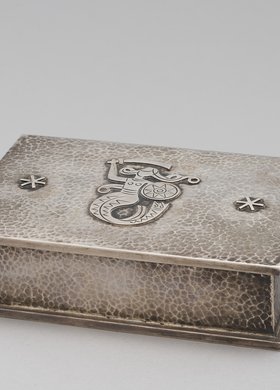 Kaseta do papierosów z wizerunkiem Syreny