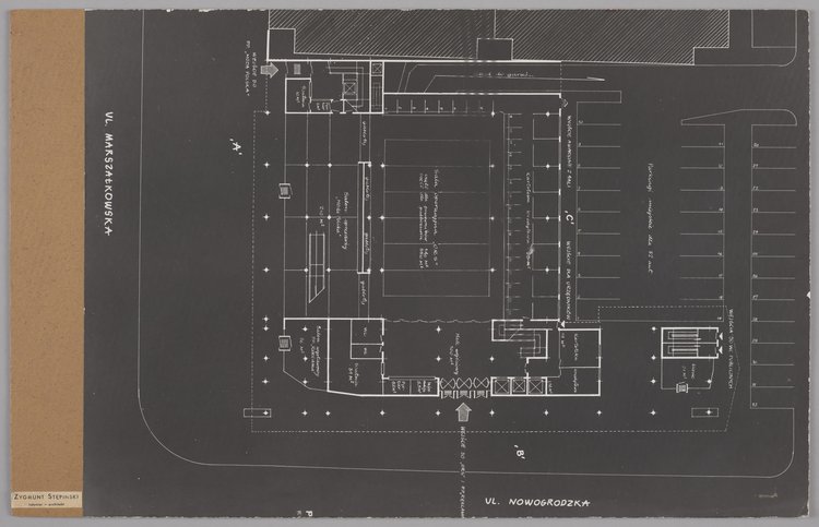 Pawilon handlowy Cepelii, widoki oraz wnętrze