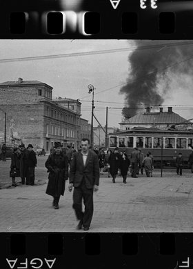 Skrzyżowanie ulicy Nowy Świat i Alej Jerozolimskich