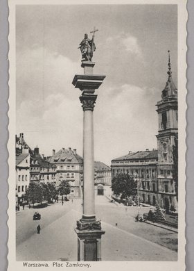 Kolumna Zygmunta III Wazy i plac Zamkowy
